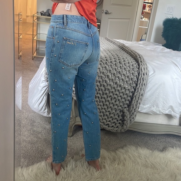 NWOT Isabel Marant Etoile Jeans FR 38 Hi-Waist - Picture 9 of 9